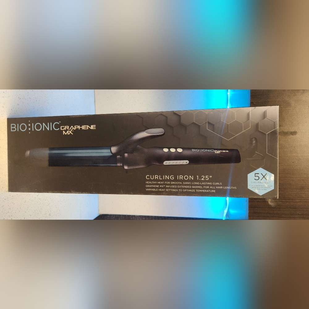COPY - COPY - Bioionic 1.25"  Curling Iron